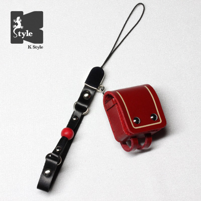 ミニチュアランドセル（ギャグ付） 赤