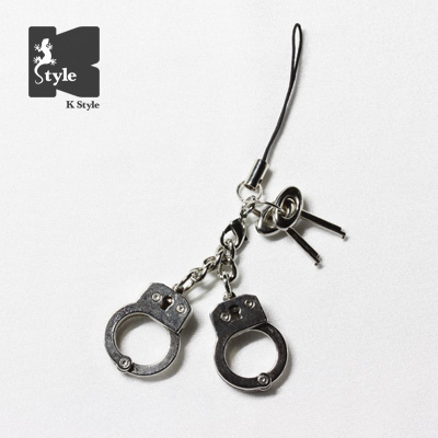 ぷち手錠（鍵付）ストラップ