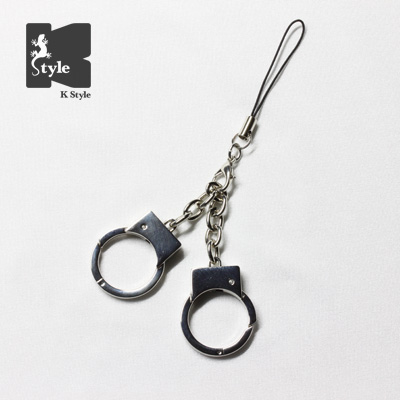 ぷち手錠カラビナストラップ