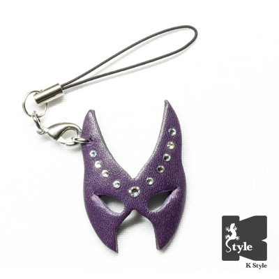 ぷちマスク（パピリオ） 紫【限定色】 （スワロ付）