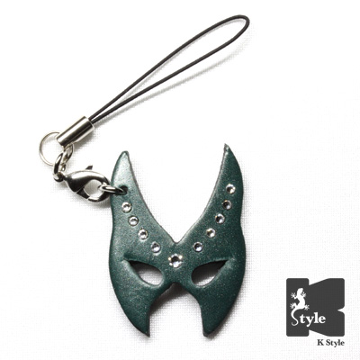 ぷちマスク（パピリオ） 緑【限定色】 （スワロ付）