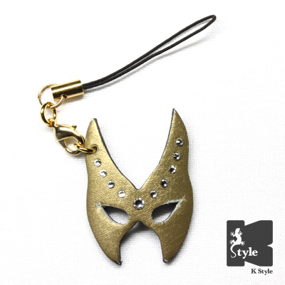 ぷちマスク（パピリオ） 金 （スワロ付）