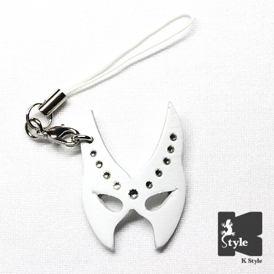 ぷちマスク（パピリオ） 白 （スワロ付）