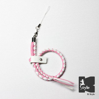 ぷち一本ムチ スネーク 白/ピンク