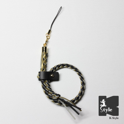 ぷち一本ムチ スネーク 黒/金
