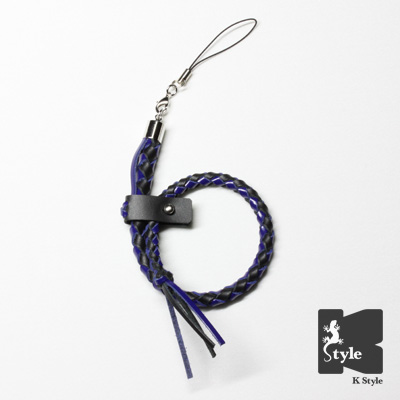 ぷち一本ムチ スネーク 黒/青